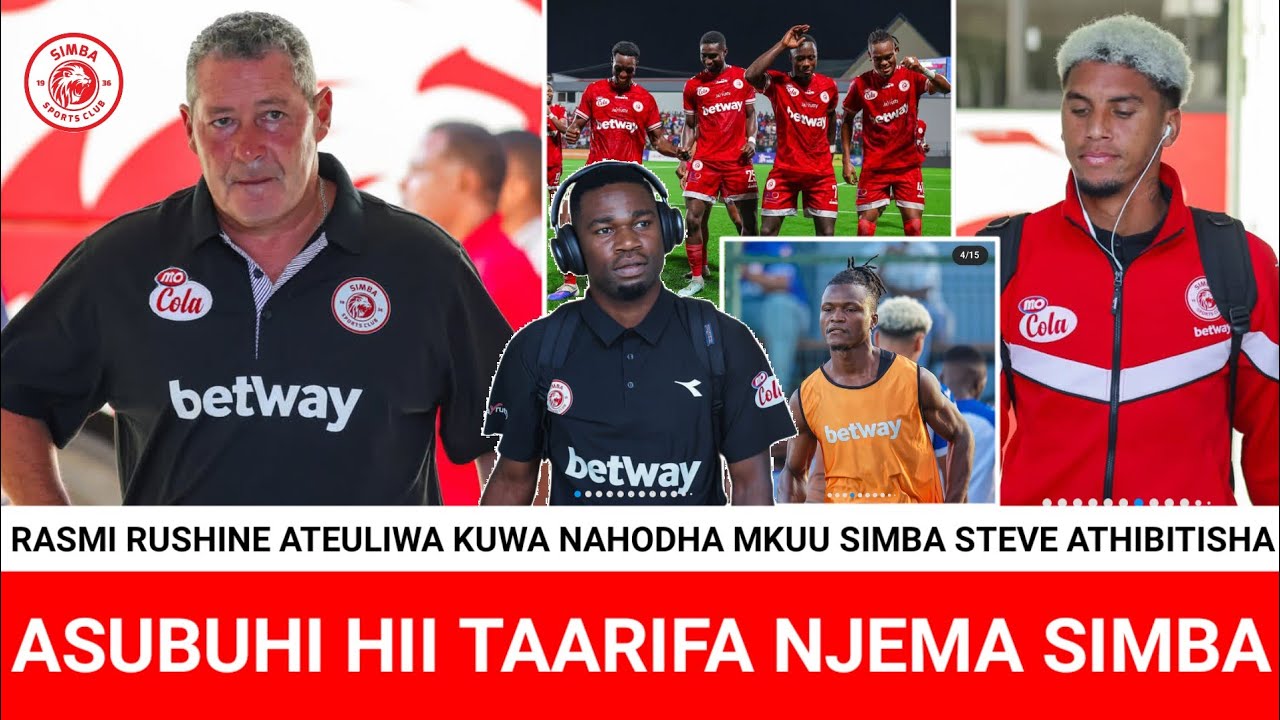 ASUBUHI HII RUSHINE ATEULIWA KUWA NAHODHA MKUU SIMBA KAPOMBE APIGWA CHINI | LOEMBA NI WAMOTO ZAIDI
