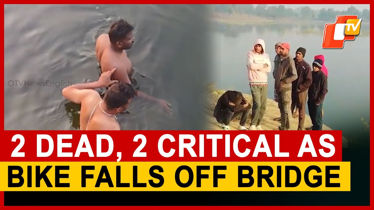 Two Dead, Two Critical As Bike Plunges Into Waterbody In Nuapada | Odisha