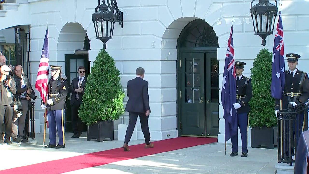 Trump Welcomes Australian PM Morrison To The White House - FULL CEREMONY  9-20-2019