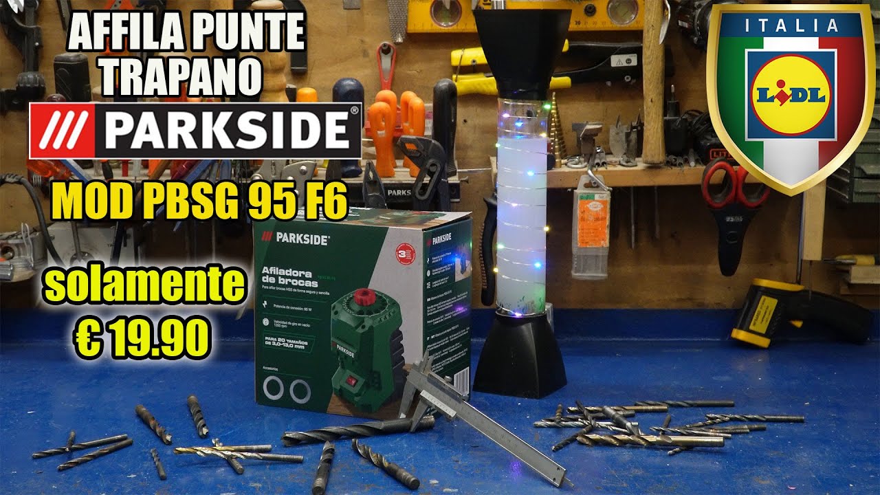 affila punte per trapano parkside mod. PBSG 95 F6