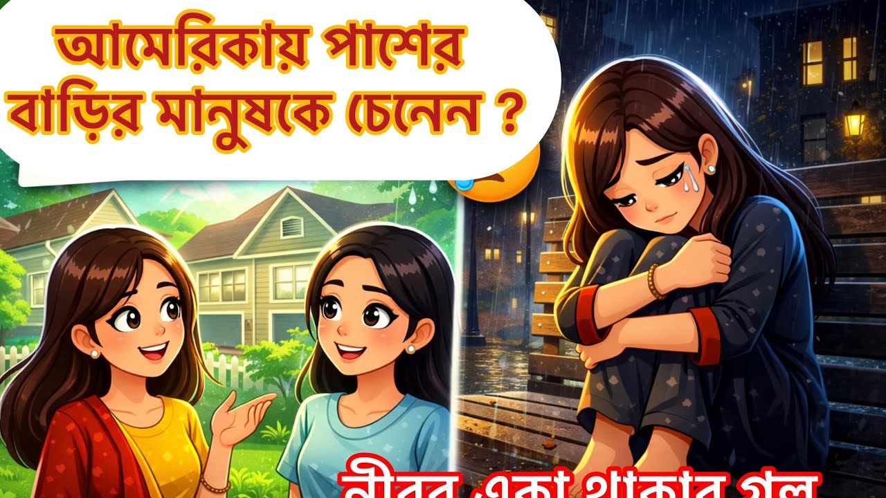 আমেরিকায় পাশের বাড়ির মানুষকে চেনেন?॥নীরব একা থাকার গল্প 