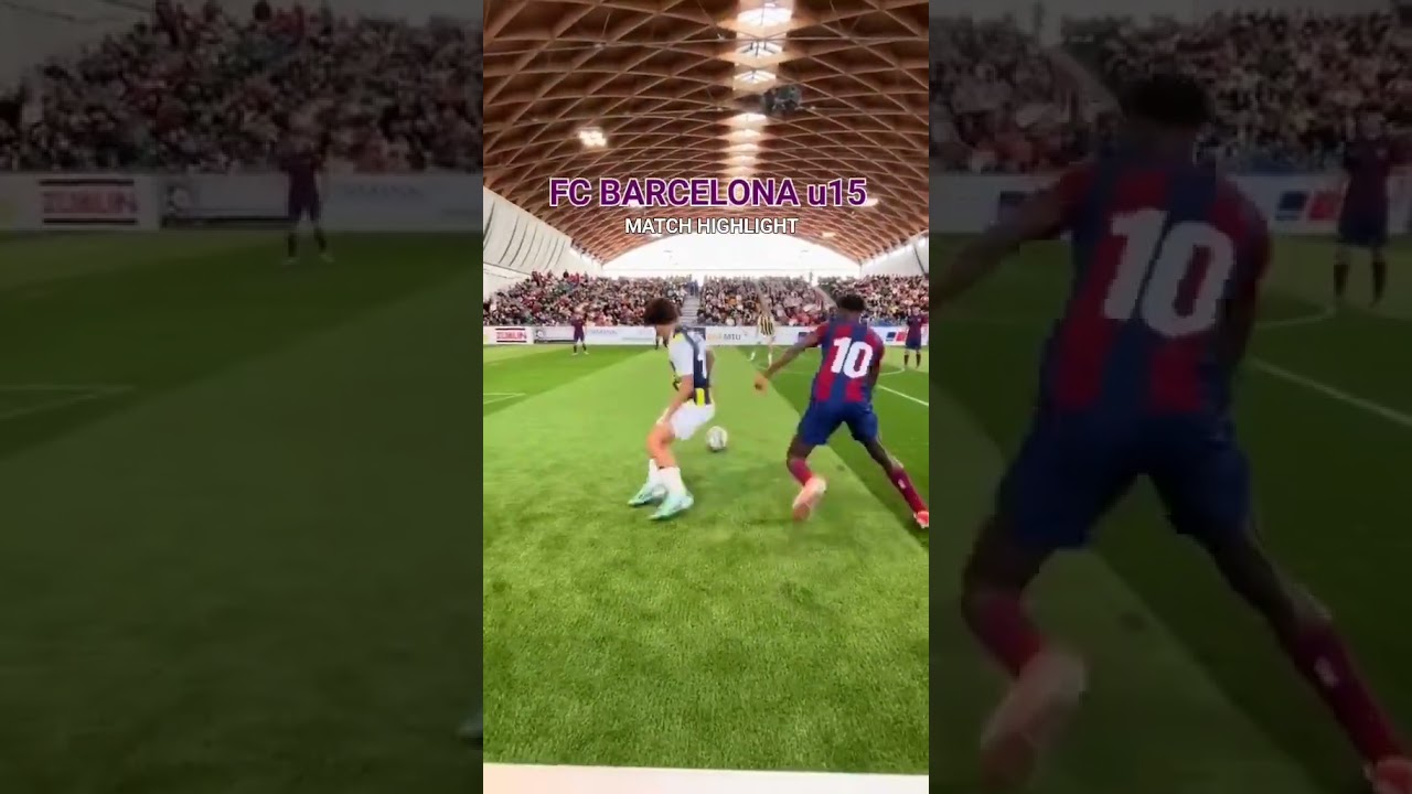 FC Barcelona u15: match highlight #soccer #football #academy #fcbarcelona