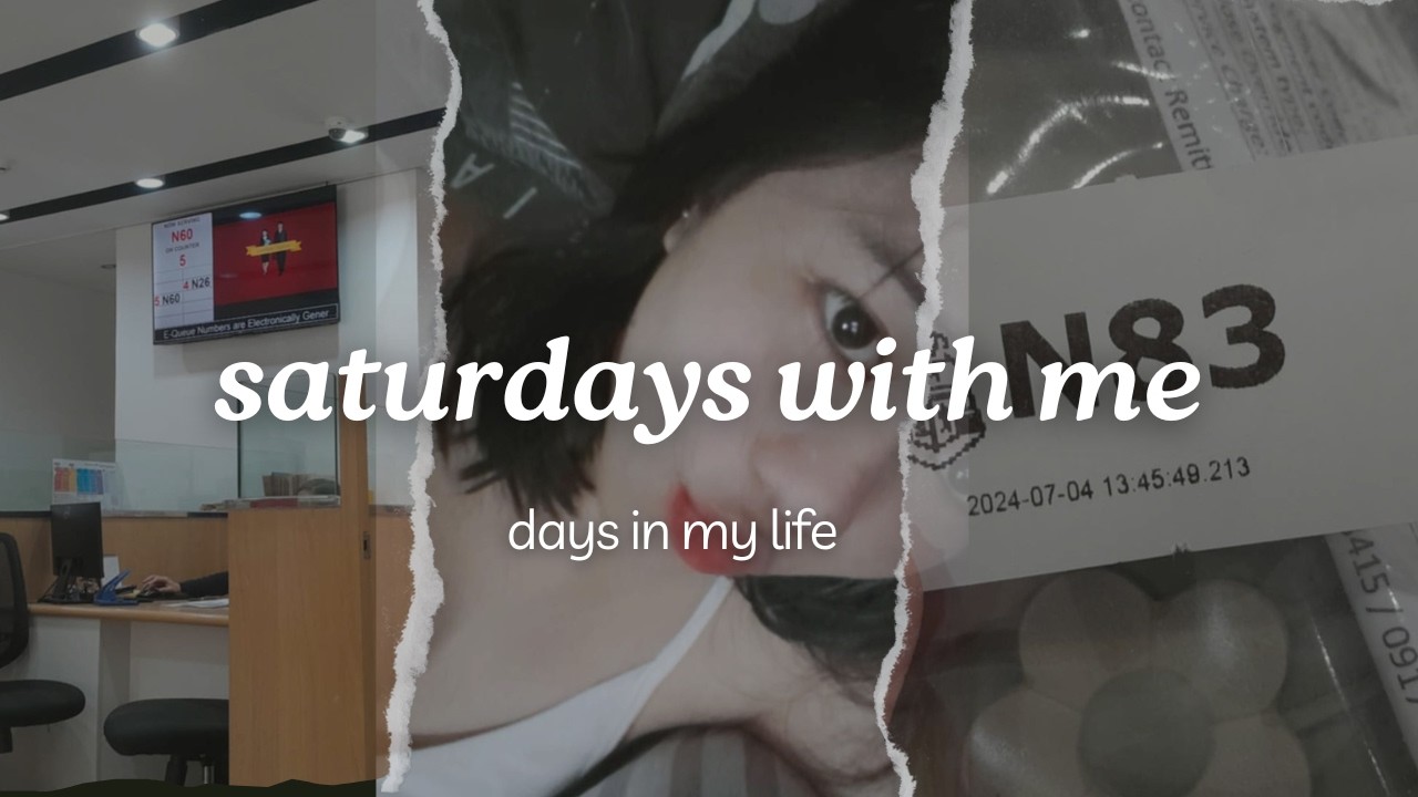 Saturdays with Me EP07: first day of work, wfh set up, late night shift, what i eat