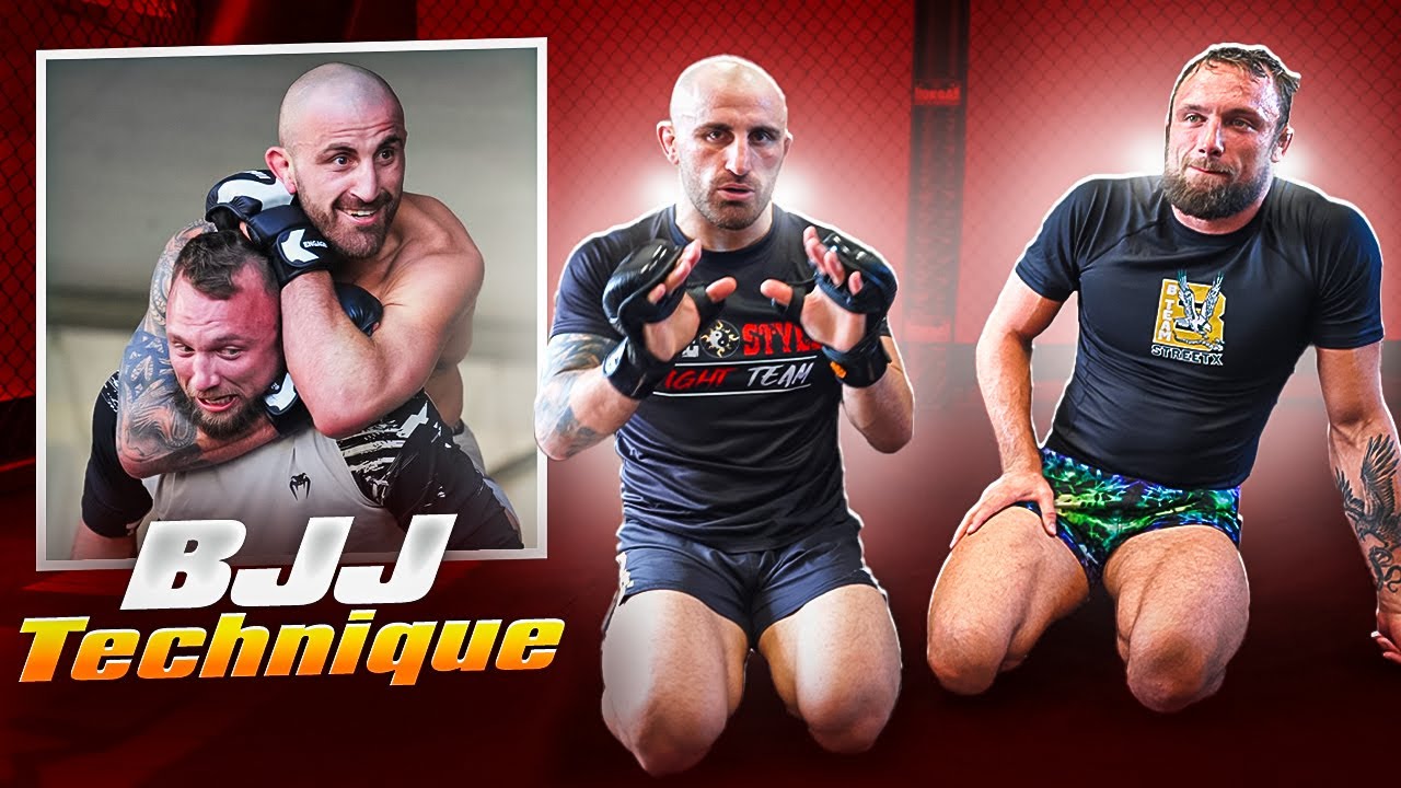 Alexander Volkanovski and Craig Jones Teach Knee Bar Technique
