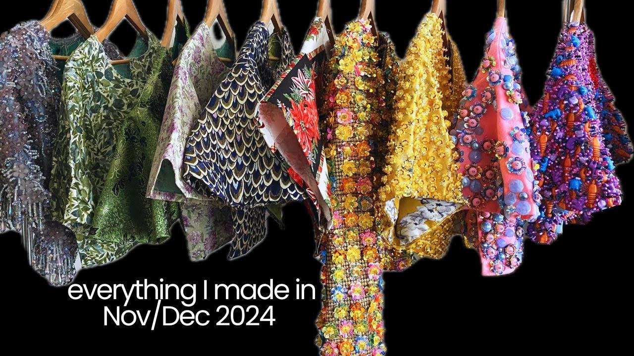 Everything I Made in Nov/Dec 2024