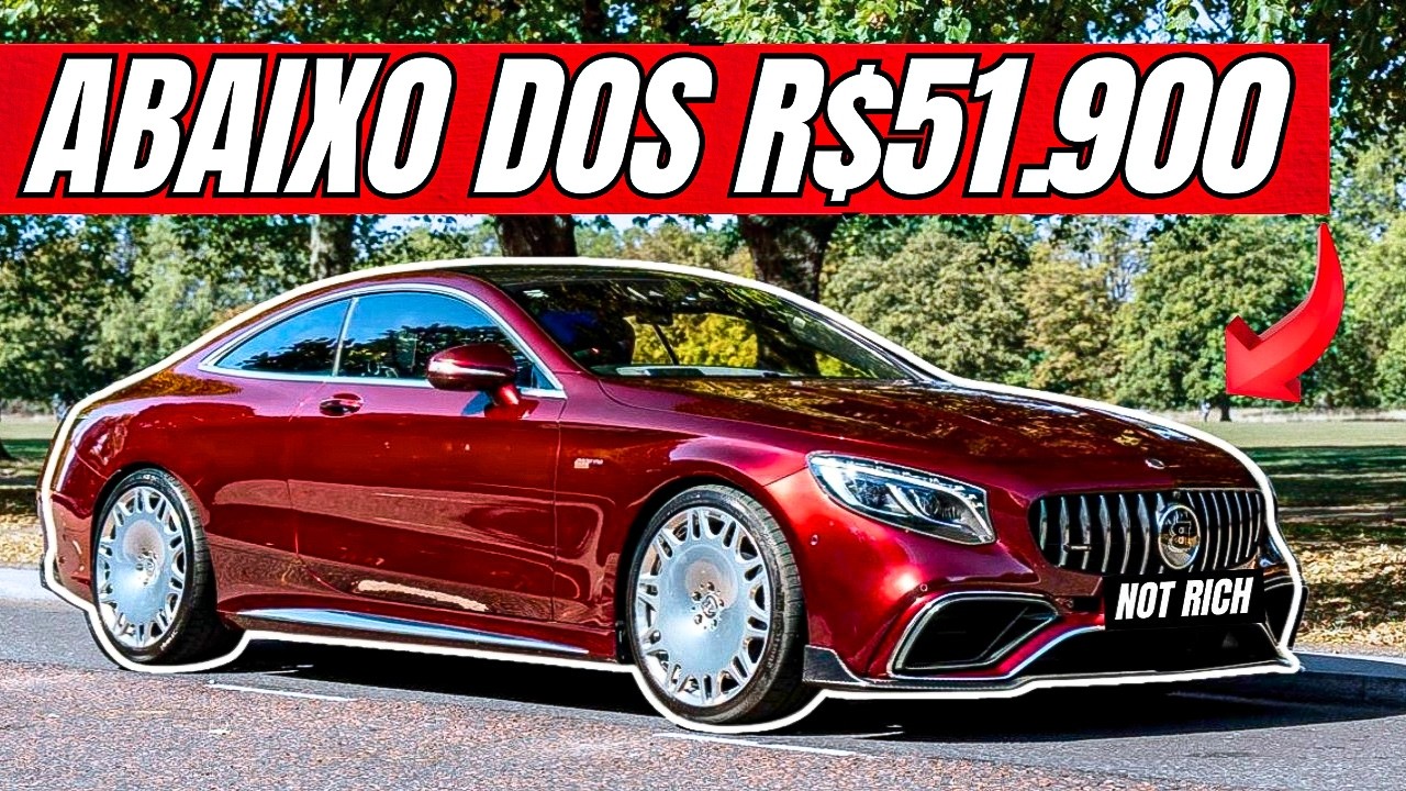 5 NAVES DE LUXO QUE QUALQUER CLT PODE COMPRAR EM 2026? MAIS BARATOS QUE UM COROLLA VELHO USADO 🔥
