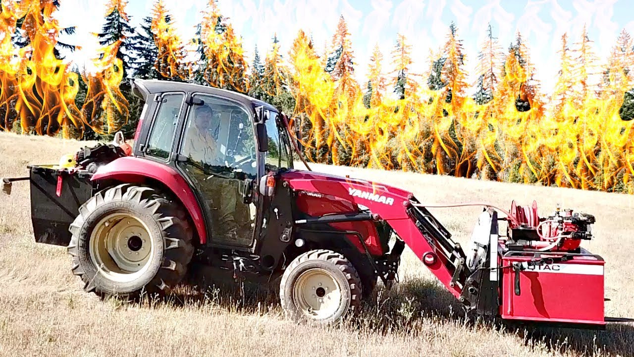 World's First Yanmar Firefighting Tractor