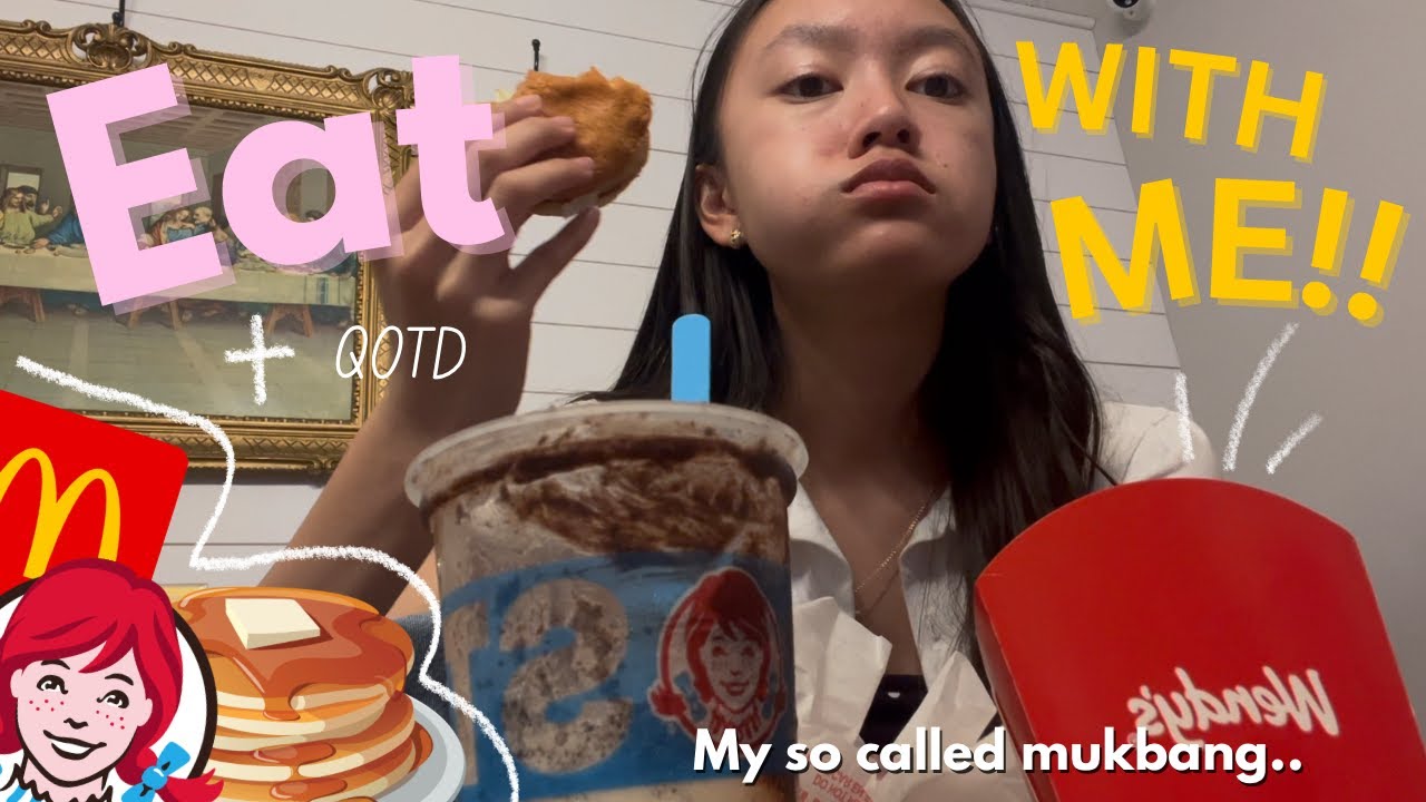 EAT WITH ME!! + QOTD