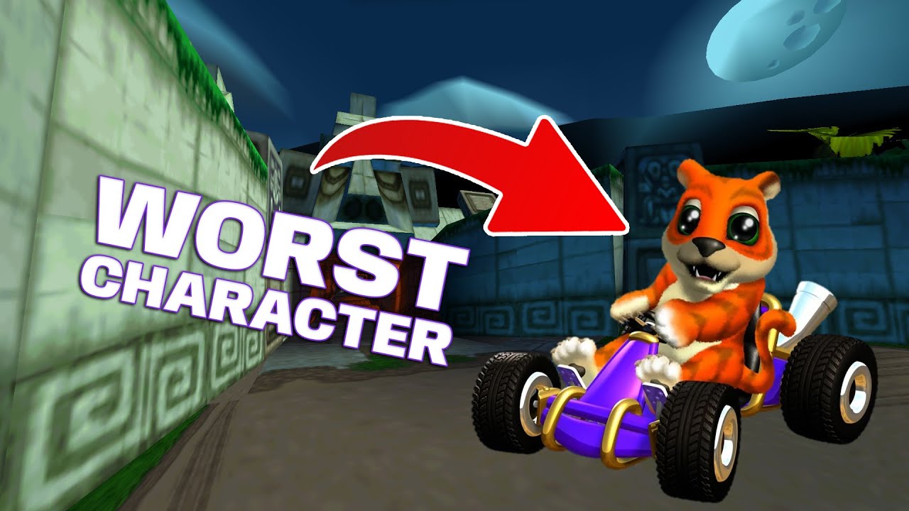 CTR 101% Speedrun but with the worst character