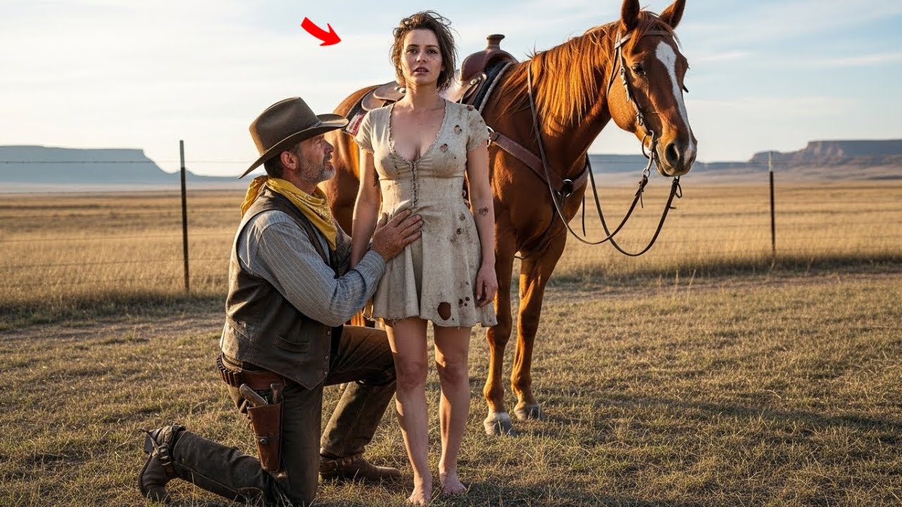 "NO ME LEVANTES EL VESTIDO", SUPLICÓ, PERO EL VAQUERO LO HIZO, SORPRENDIENDO A TODOS.