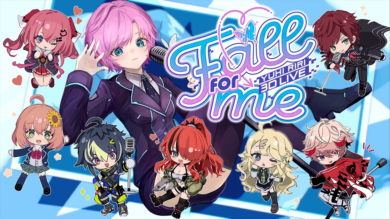 【Birthday 3D LIVE】Fall for me💙【＃夕陽リリ生誕LIVE2024/にじさんじ】