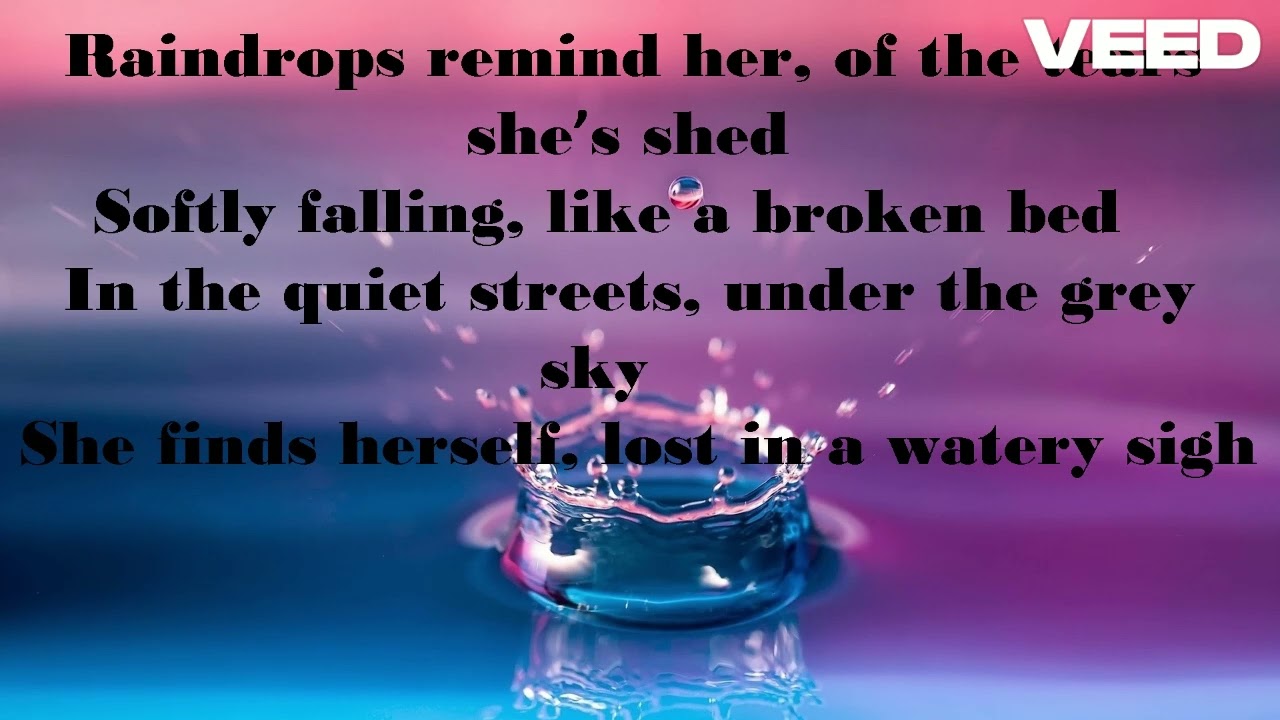 Dj SoniQ -  Watery sigh (oficial lyric video)