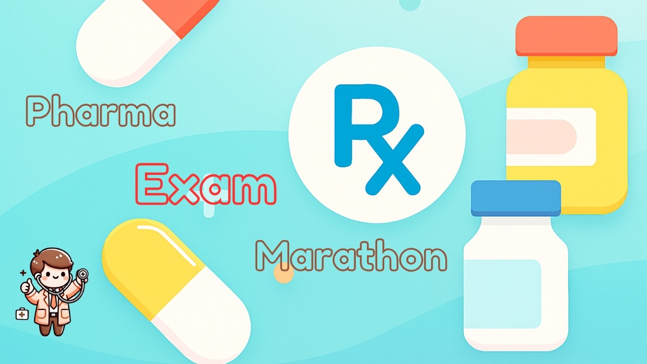 Pharmacology Review for Medical Board Exams (Full Marathon) | Board Exam Questions Compilation