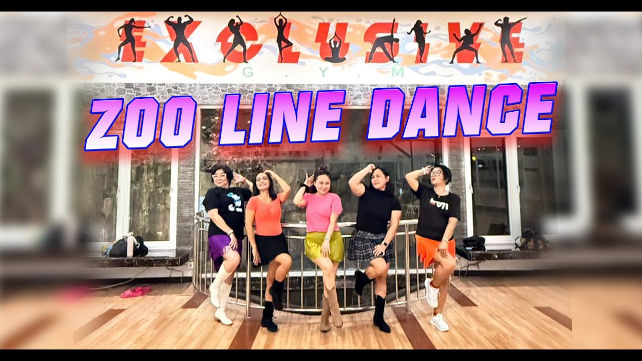 ZOO Line Dance Demo | High Improver | Choreo by Stefani Izaak | #improverlinedance