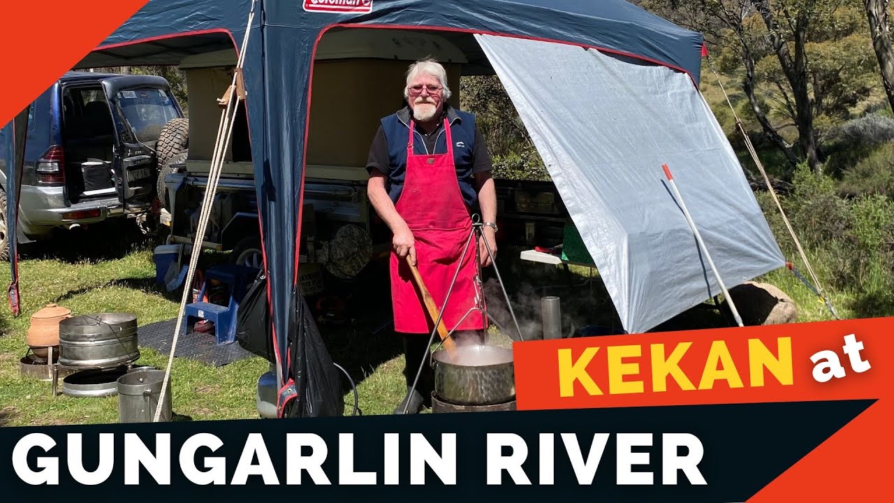 Camping at Gungarlin River Campground, Kosciuszko National Park, Australia, Dec. 2022
