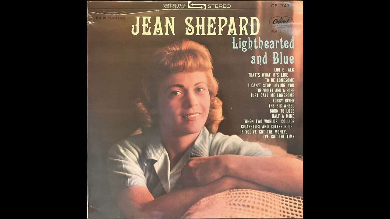 Jean Shepard - Lighthearted and Blue (1964) complete stereo album