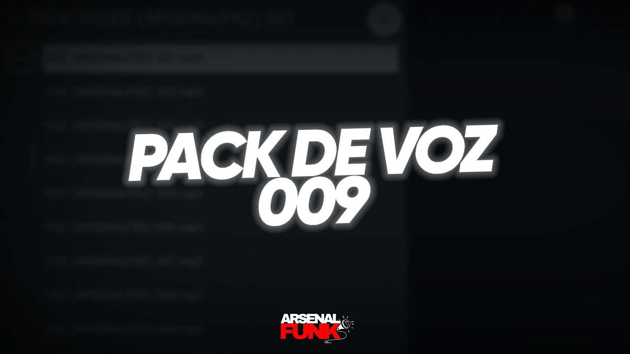 PACK DE VOZES 009 (Conteúdo Para DJs)