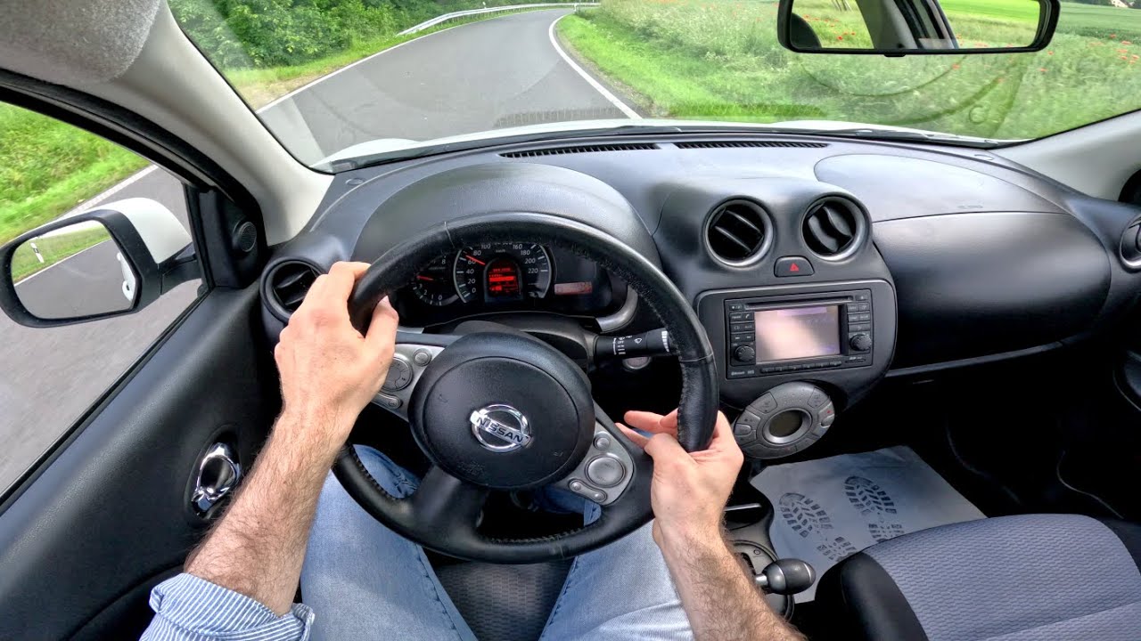 2013 Nissan Micra Elle Automatic [1.2 - 80 HP] POV Test Drive 4K