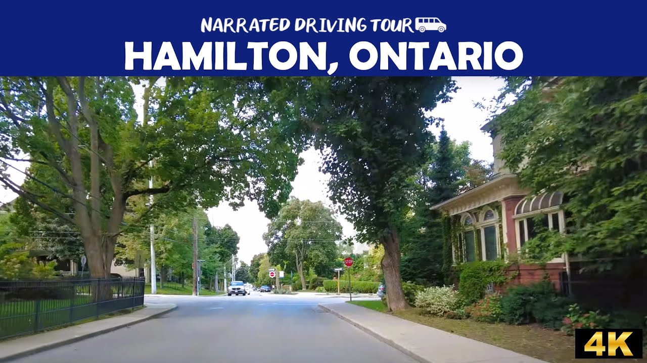 🚘 Driving Through Hamilton, Ontario in 4K | 🇨🇦 Urban Vibes, Scenic Views & Steel City Charm 🔥🌇