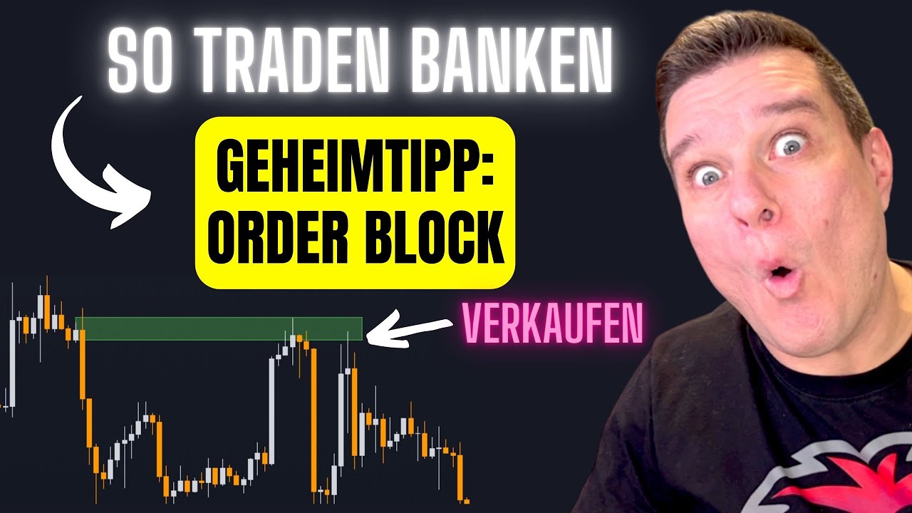 So handeln Banken | Smart Money Order Blocks erklärt | Für Bitcoin, Ethereum, Cardano und Solana