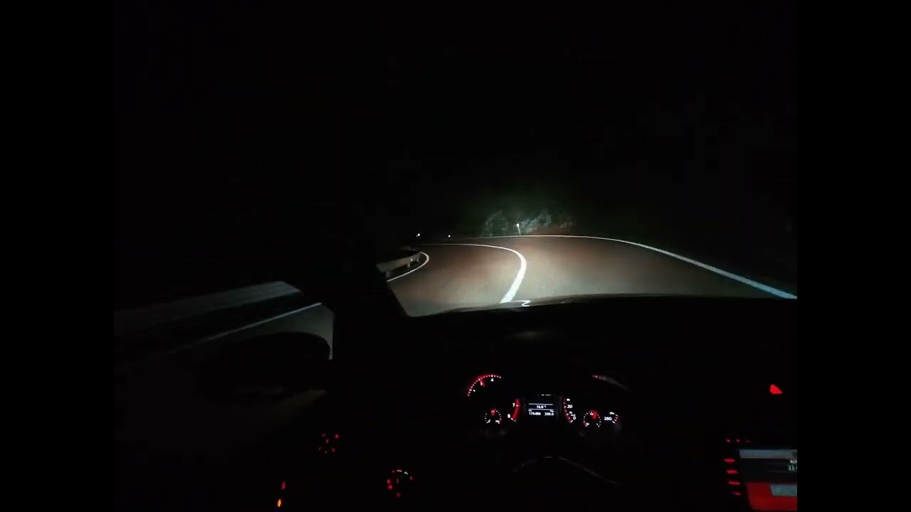 Driving at night with Golf 6 GTI (370hp)