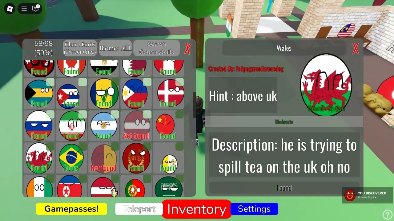 Find The Countryballs (ROBLOX)