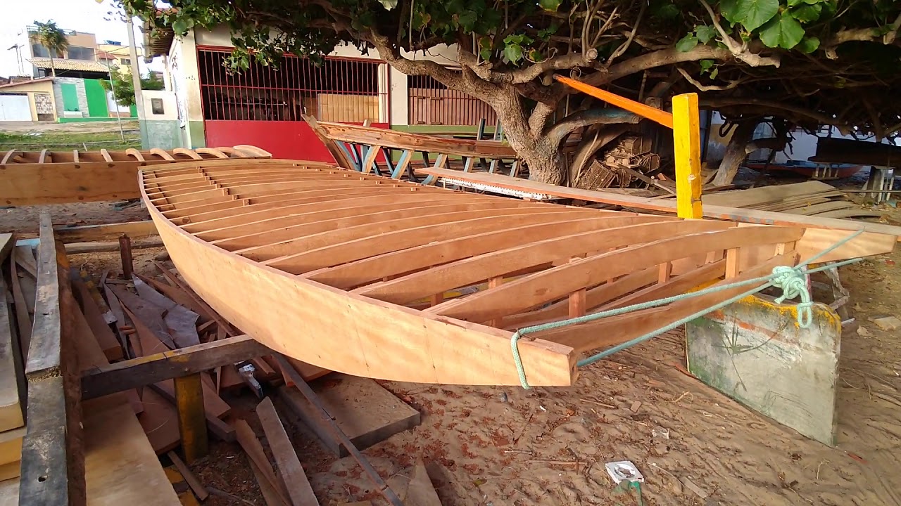Estaleiro do Robério, em construção mais duas Jangas... ⛵⛵