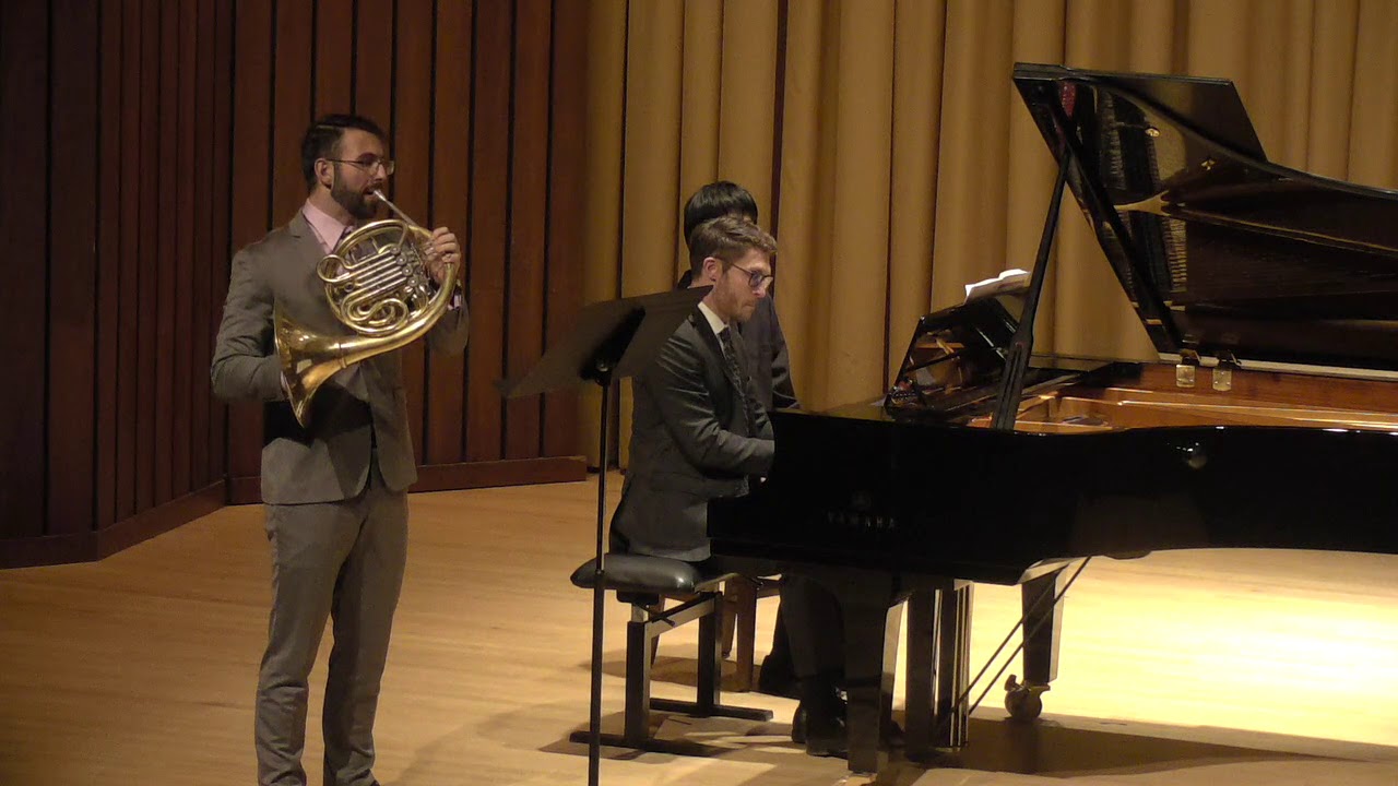 Prosper Van Eechaute - Nachtpoëma for Horn and Piano