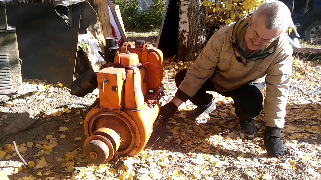 Дизельный двигатель 1 KVD 8SL Motorenwerk Cunewalde