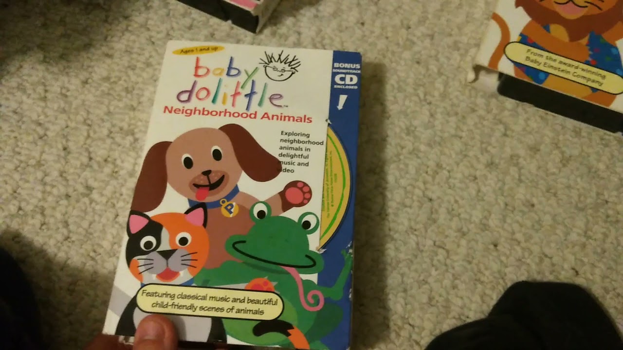 My Baby Einstein VHS with CD Collection (St. Ann Feastday Special)