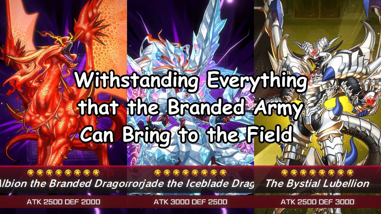 Yu-Gi-Oh! Master Duel | Withstanding Everything that the Branded Army Can Bring to the Field