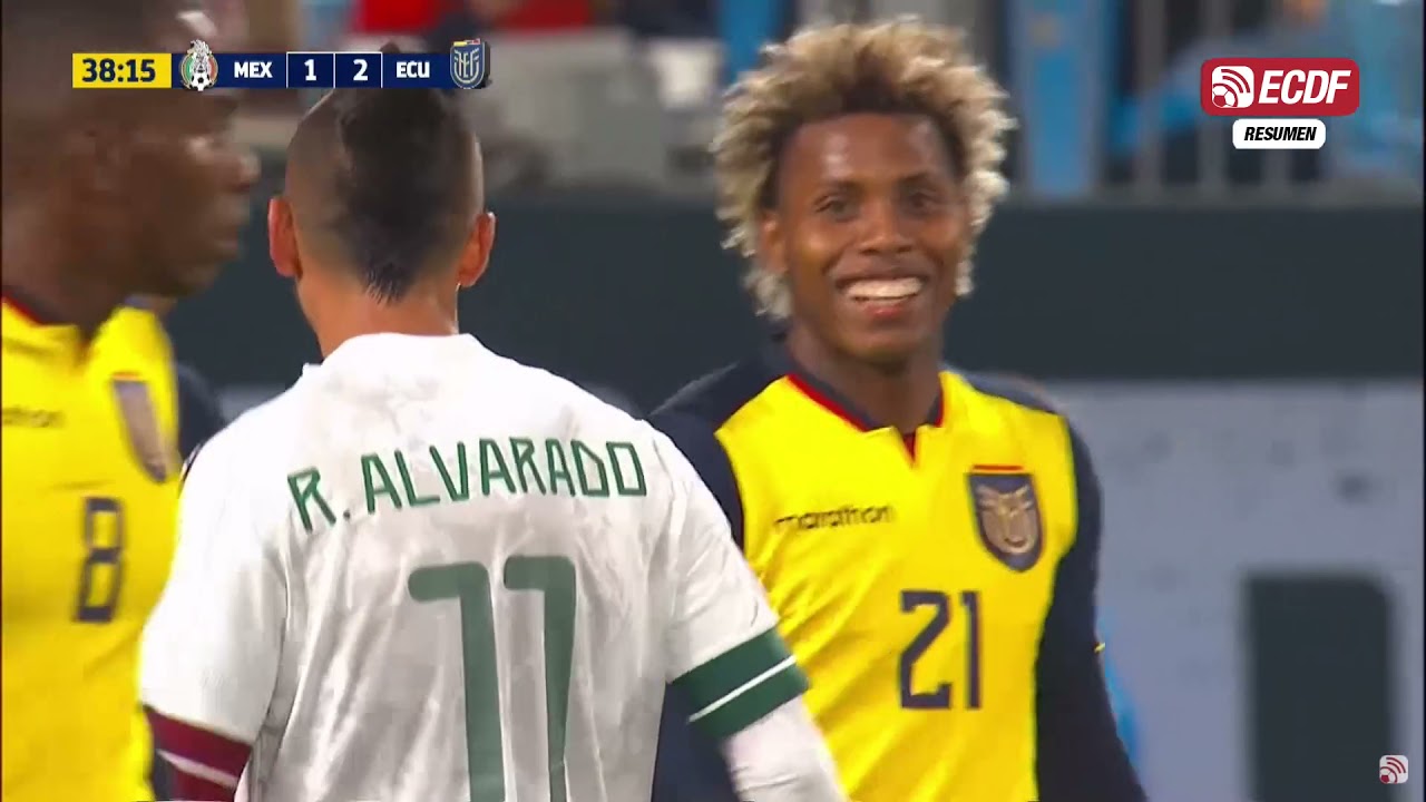 Resumen: México 2 Ecuador 3 - Amistoso Internacional