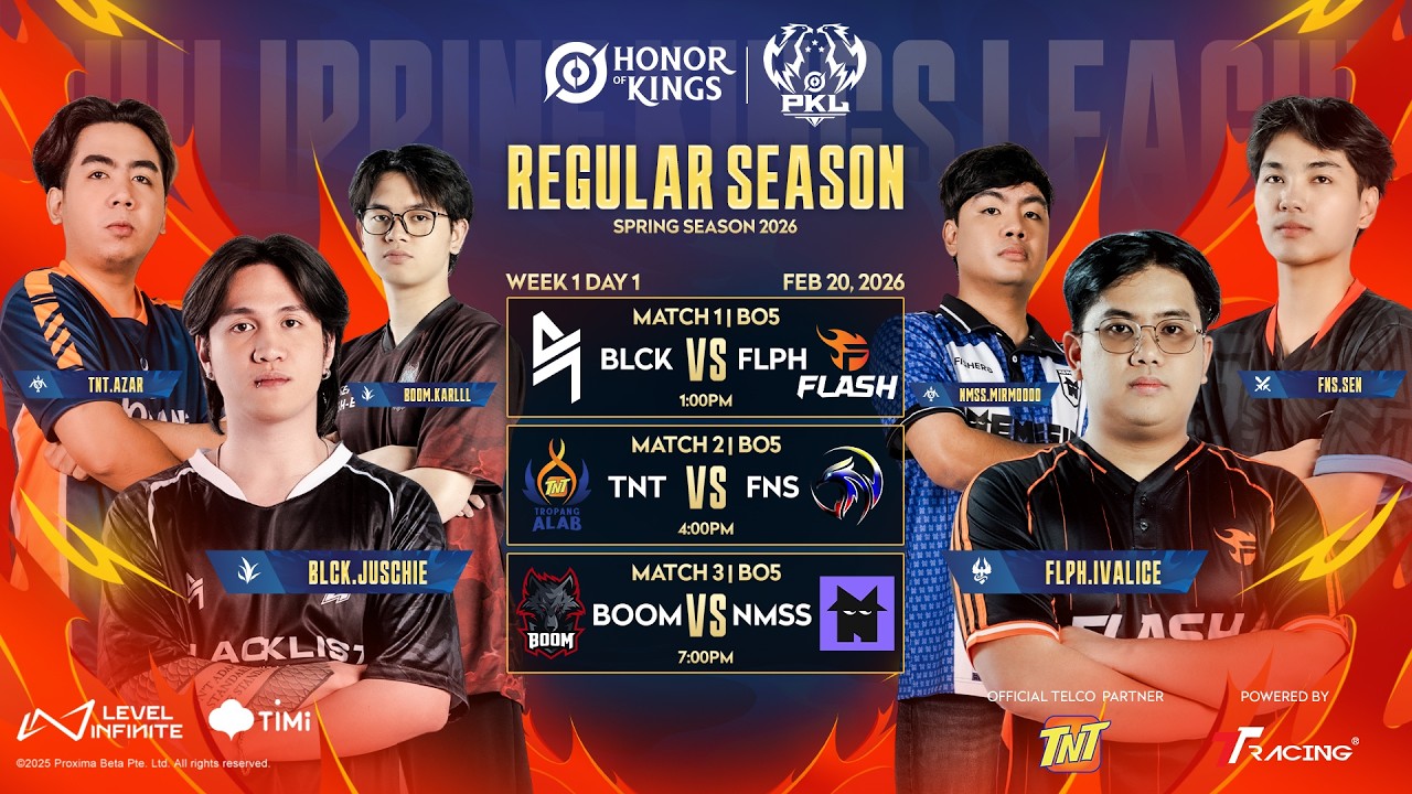 LIVE | PKL Honor of Kings Spring Season 2026 | Regular Season Week 1 - Day 1