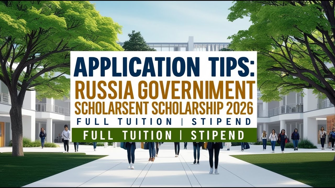 Application Tips: Open Doors Russia Government Scholarship 2026 | Full Tuition | Stipend