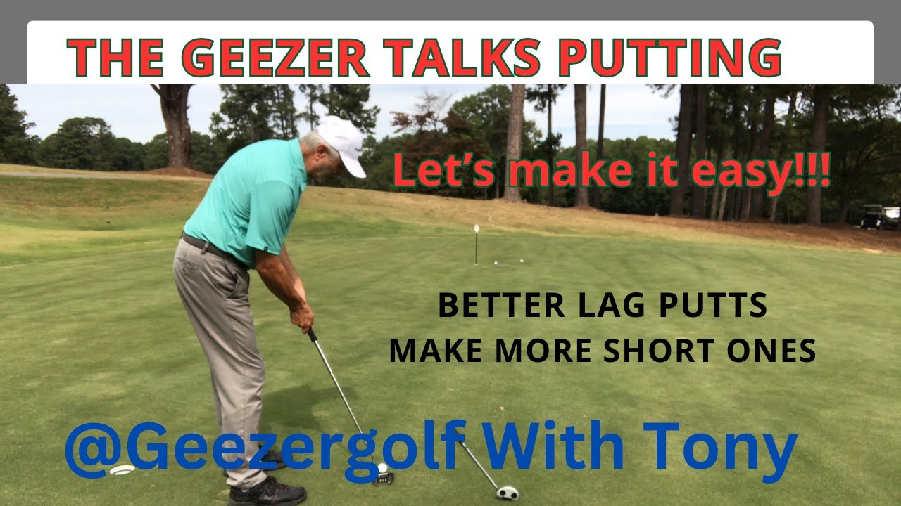 The Geezer gives you 3 keys to improve your putting!