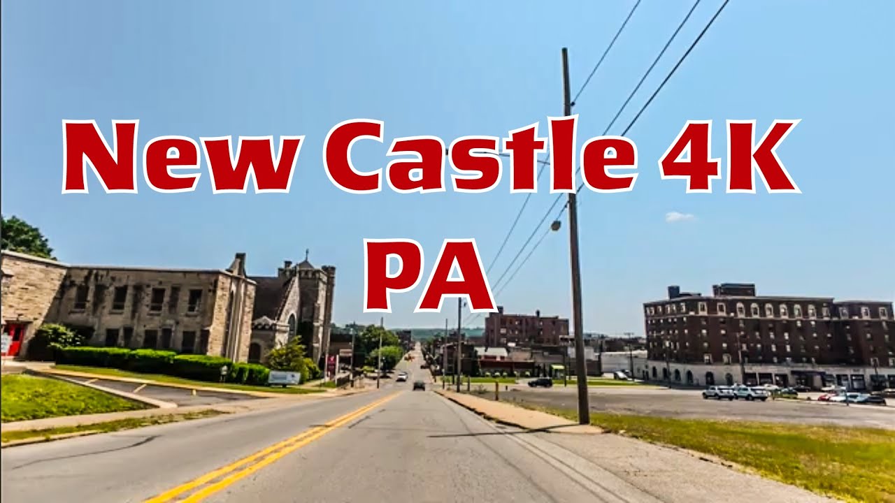 Driving New CASTLE 4K - Pennsylvania