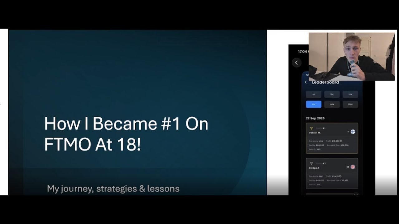 How I Became #1 on FTMO at 18 (No Shortcuts)