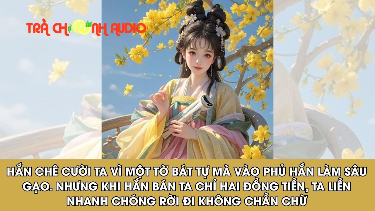 HẮN CƯỜI TA VÌ MỘT TỜ BÁT TỰ VÀO PHỦ HẮN LÀM SÂU GẠO.NHƯNG KHI HẮN BÁN TA,TA LIỀN NHANH CHÓNG RỜI ĐI