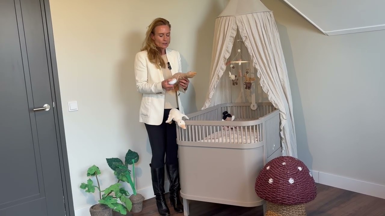 Flow slaapknuffel met geluid liva de gans mooiste kinderkamer