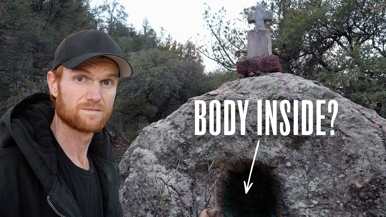 This Ghost Town Has a Man Sealed Inside a Boulder