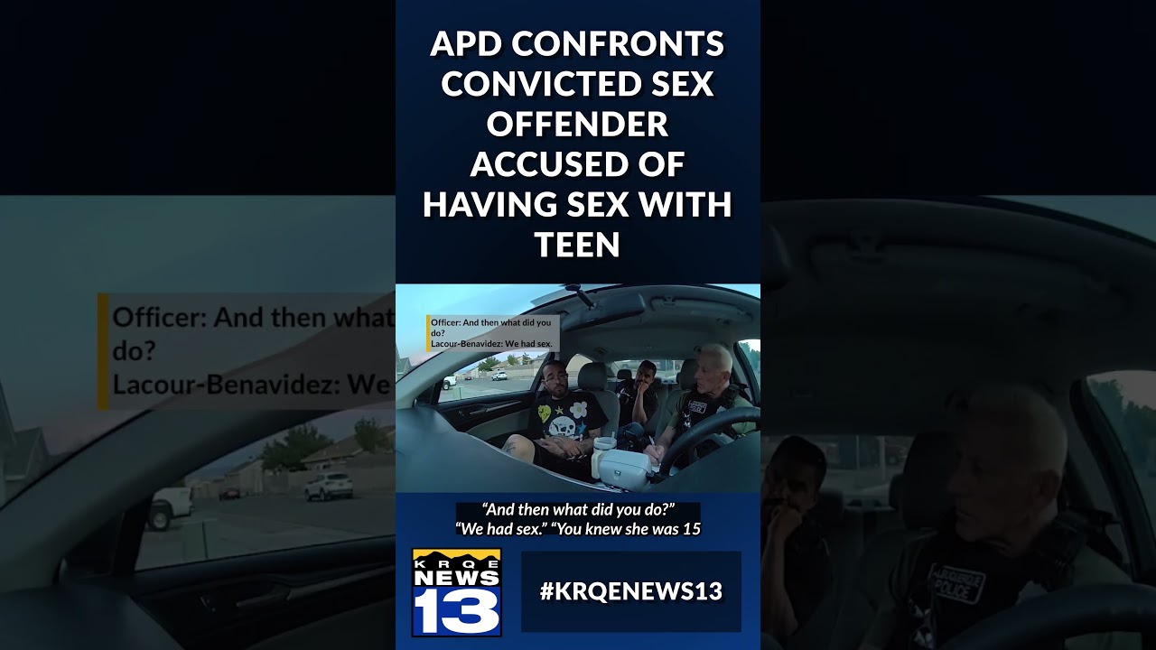 VIDEO: APD confronts convicted sex offender accused of having sex with teen