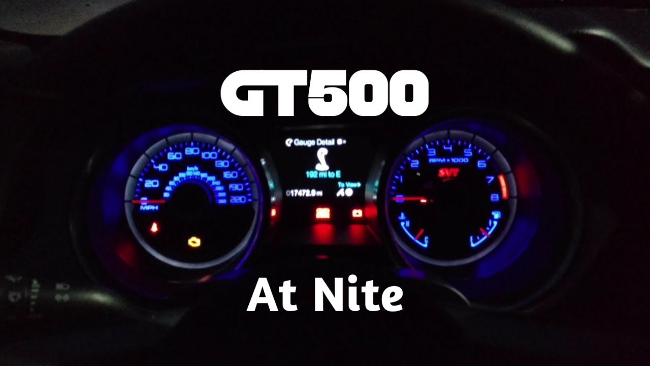 2014 Shelby GT500 at nite