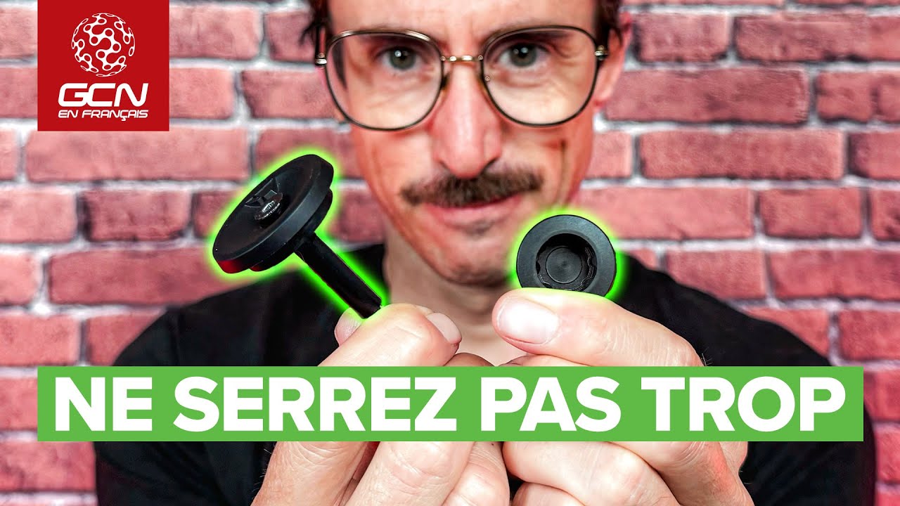 2 vis à ne pas serrer trop fort sur votre vélo (la plupart l'ignore)