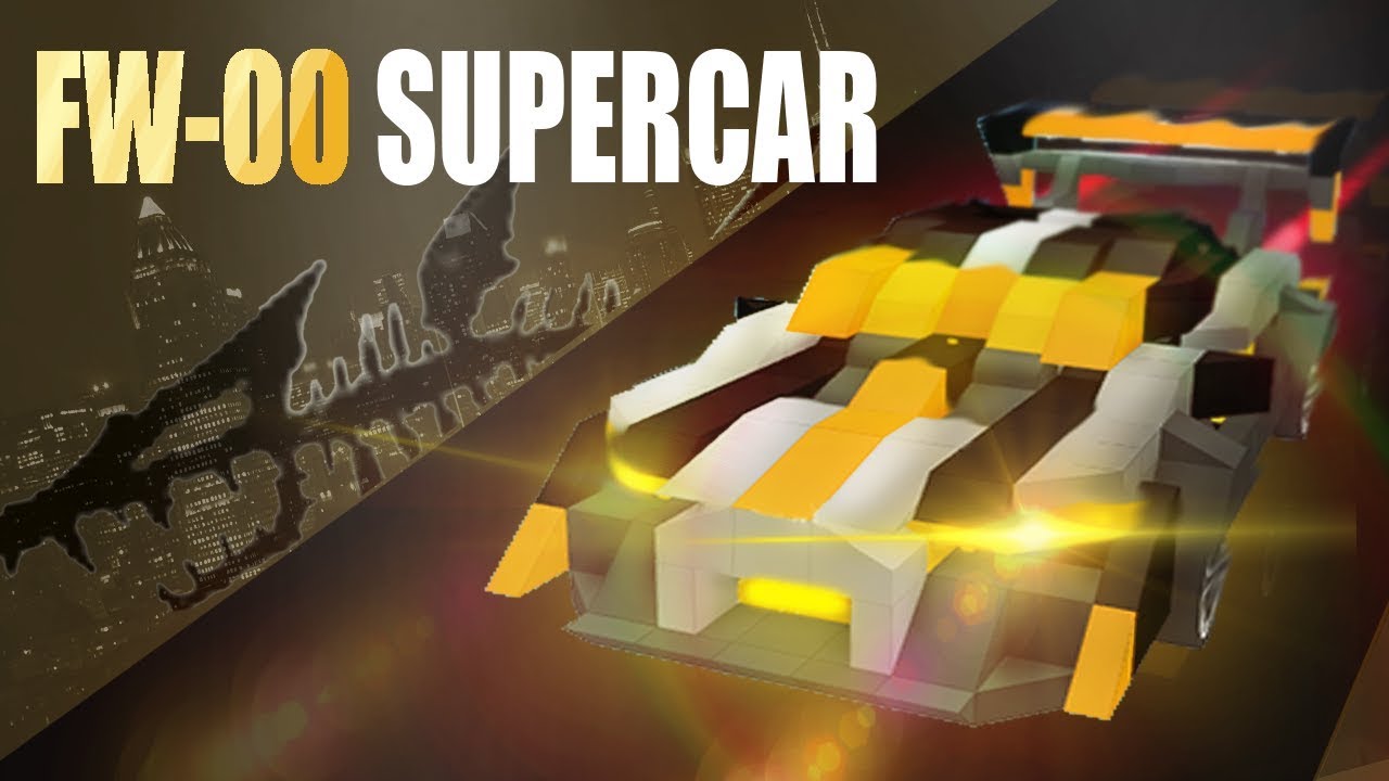 ROBLOX- Plane Crazy [Alpha] [Tutorial] FW-00 Supercar