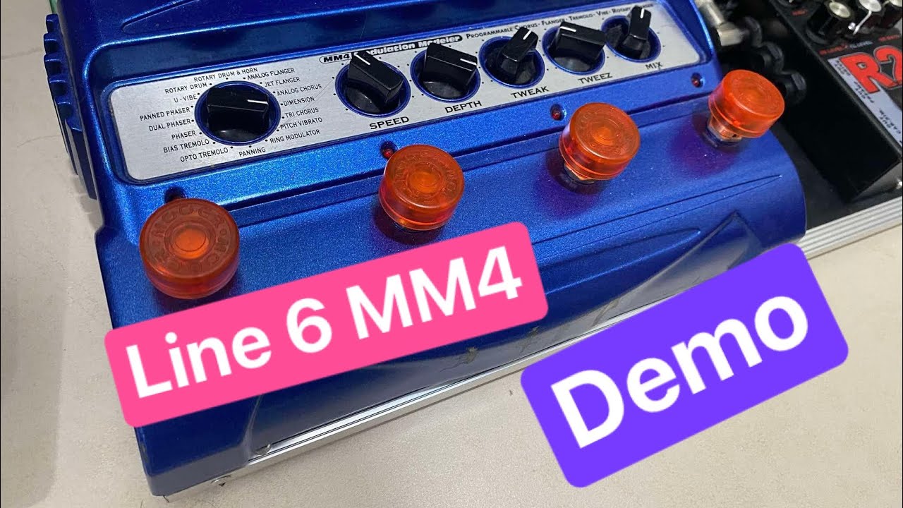Line 6 MM4 Modulation Modeler Demo