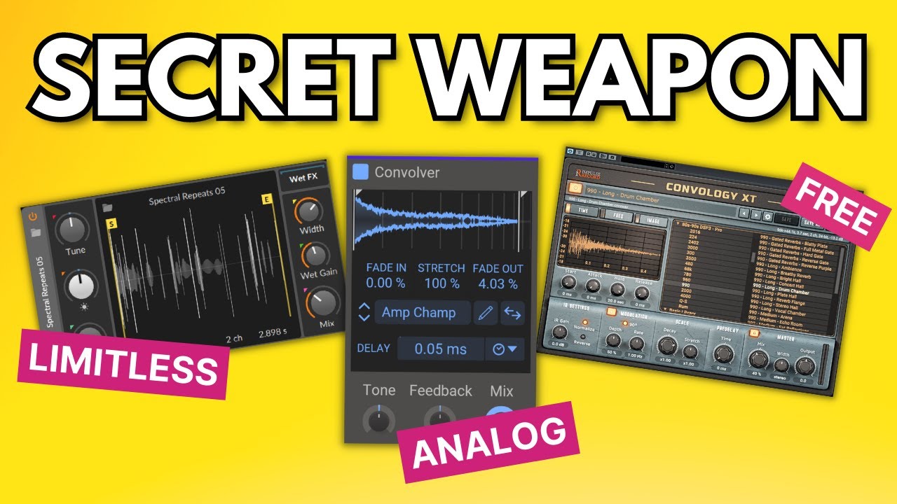 Convolution is the Most Powerful Tool for Music Production