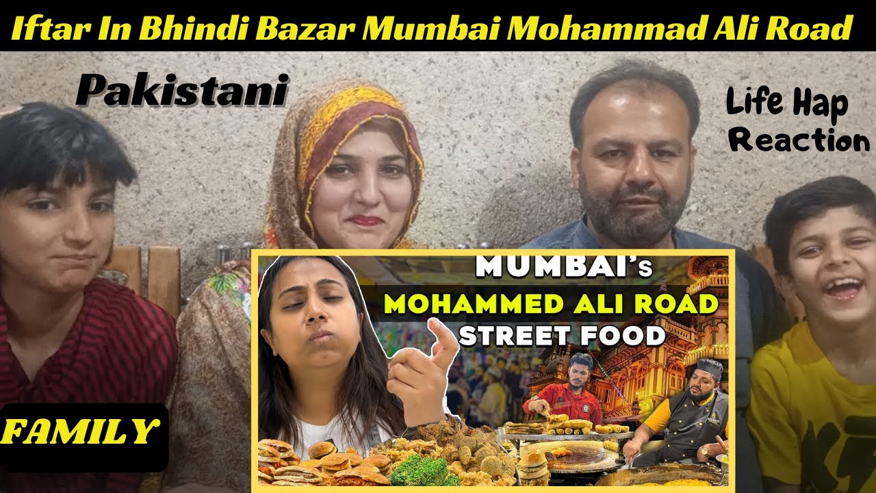 Ultimate Street Food Tour in Mumbai Mohammad Ali Road ! Eid Special | Life Hap Reaction From Lahore