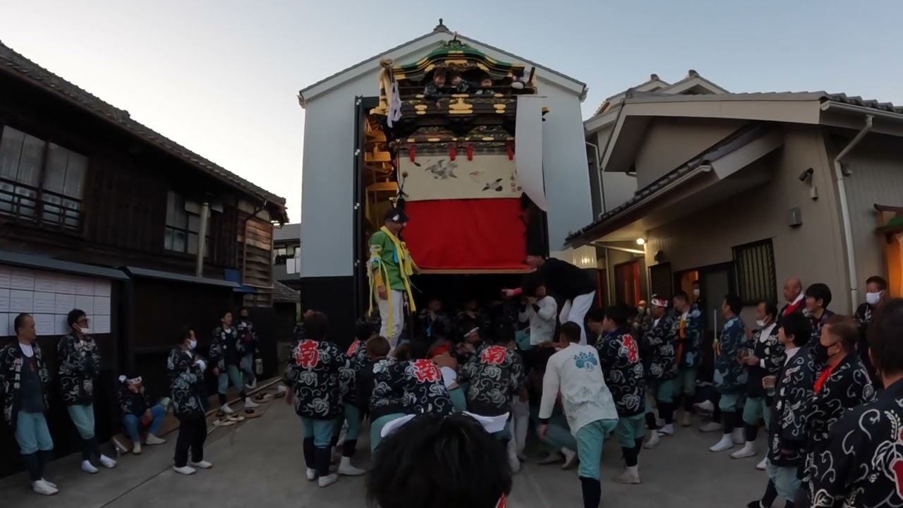 乙川祭り　１４　南山鞘入れ　2023年3月19日