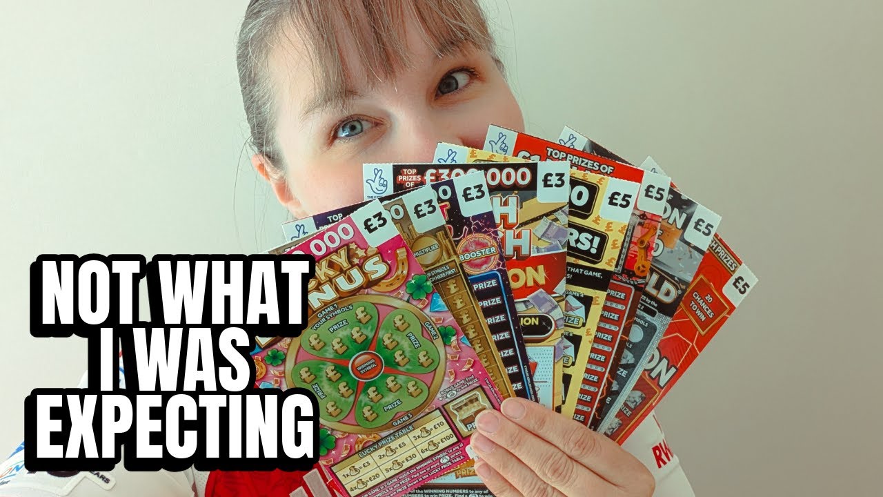 A NICE WIN TODAY! - £32 SCRATCHCARD SESSION
