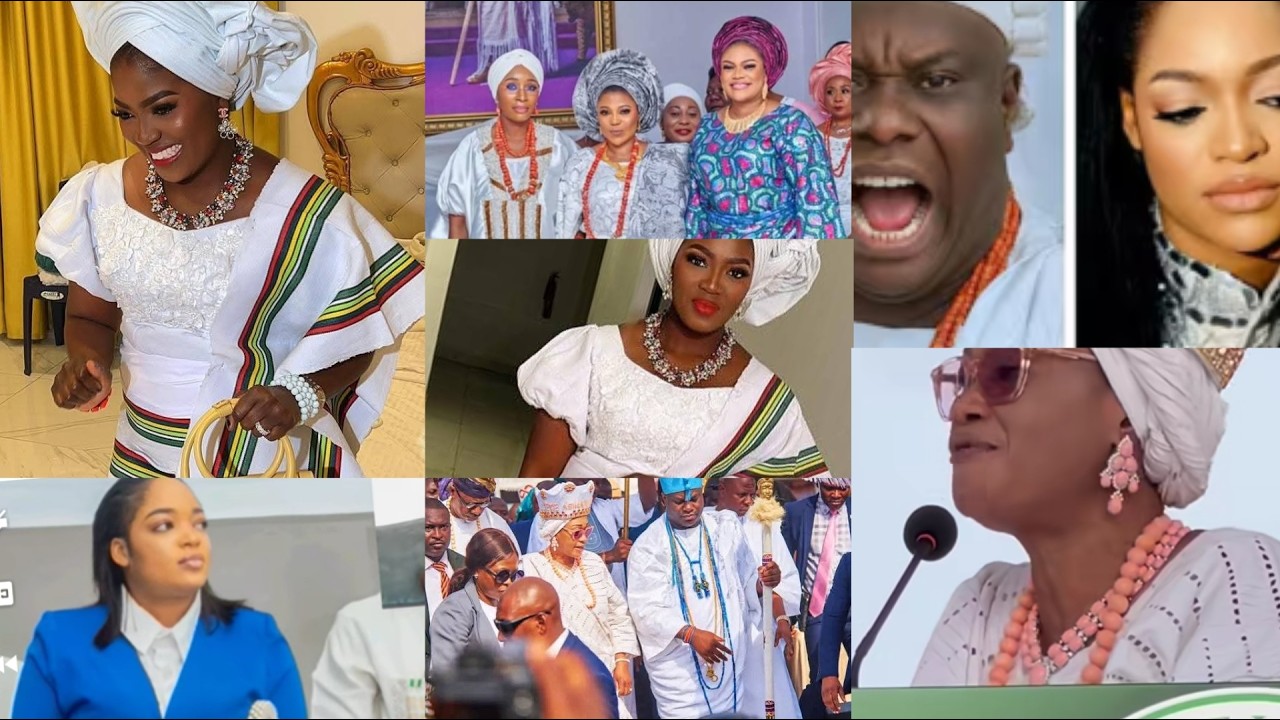 Nigeria first Lady bøuncé Ebóny øut of Royal conference live in Lagos As Kabiesi Announcé the